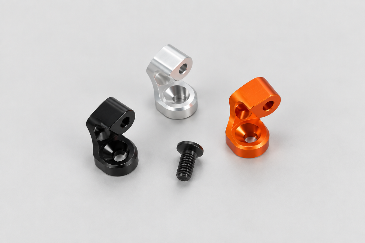 Alloy Engine Mount Clutch Housing Side - SILVER | Rovan Sports