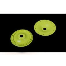 Outer Sealed Beadlocks Rear GREEN - 2PCS | Rovan Sports