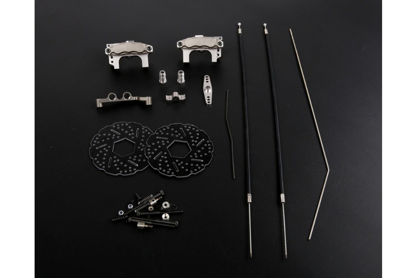 Cable Disc Brakes - FRONT SILVER CNC Alloys | Rovan Sports