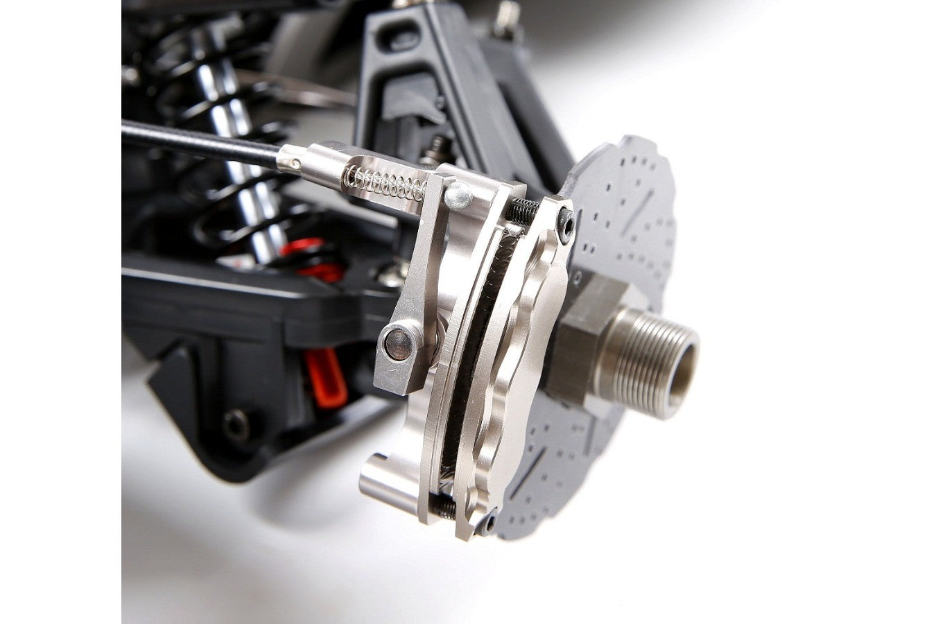 Cable Disc Brakes - FRONT SILVER CNC Alloys | Rovan Sports