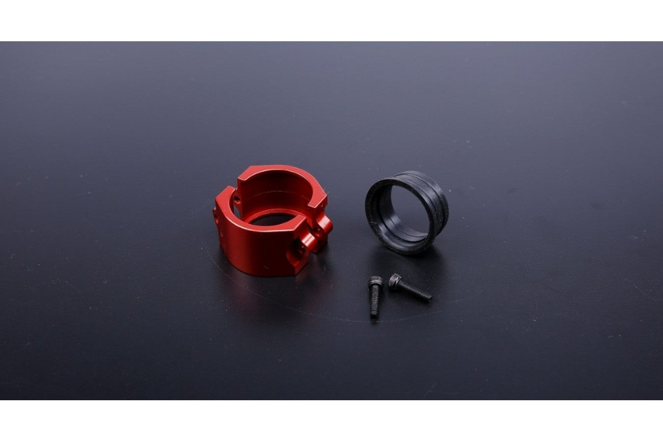 CNC Exhaust Clamp - RED | Rovan Sports