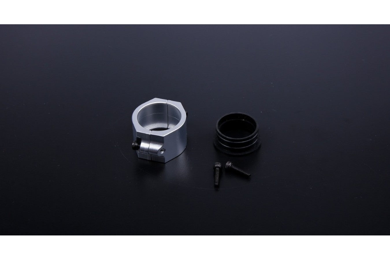 CNC Exhaust Clamp - SILVER | Rovan Sports