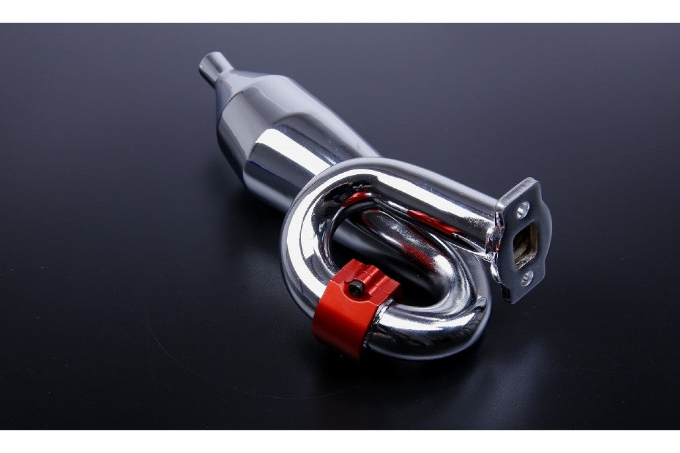 CNC Exhaust Clamp - RED | Rovan Sports