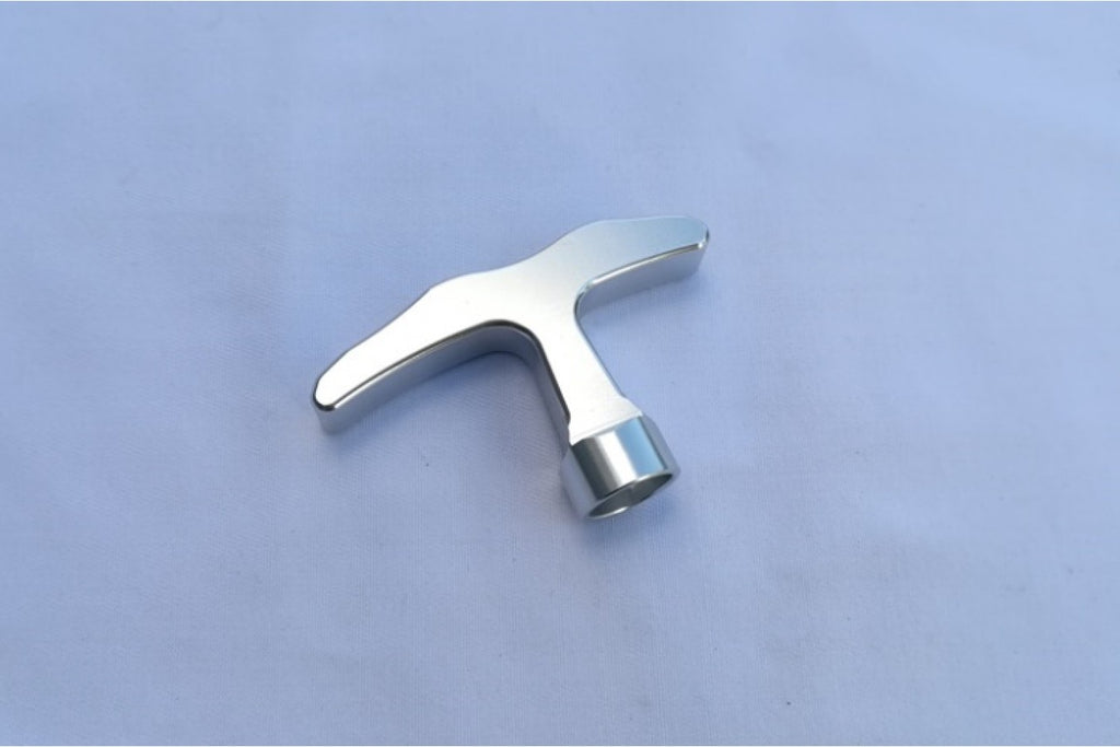Alloy Three Finger Pullstart Handle - SILVER | Rovan Sports