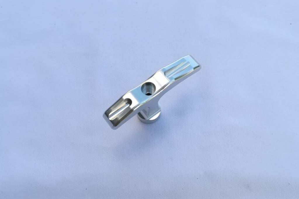 Alloy Three Finger Pullstart Handle - SILVER | Rovan Sports