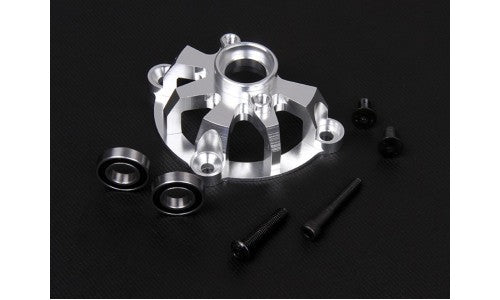 Alloy CNC Clutch Bell Carrier NEW - SILVER | Rovan Sports