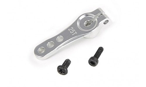 25T Alloy Servo Horn for Stock Size Servos - SILVER
