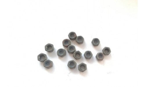 Nyloc Nuts M4 - 15Pcs - BLACK| Rovan Sports