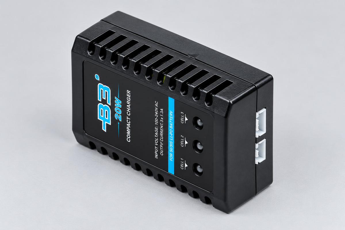 B3 2-3S LiPo Charger │ 2S 7.4V & 3S 11.1V